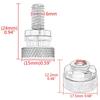 6mm Motorcycle Rear Seat Bolt Nut Kit High Strength 1Set Mounting Screw for Universal Motorbike Replacement Accessories