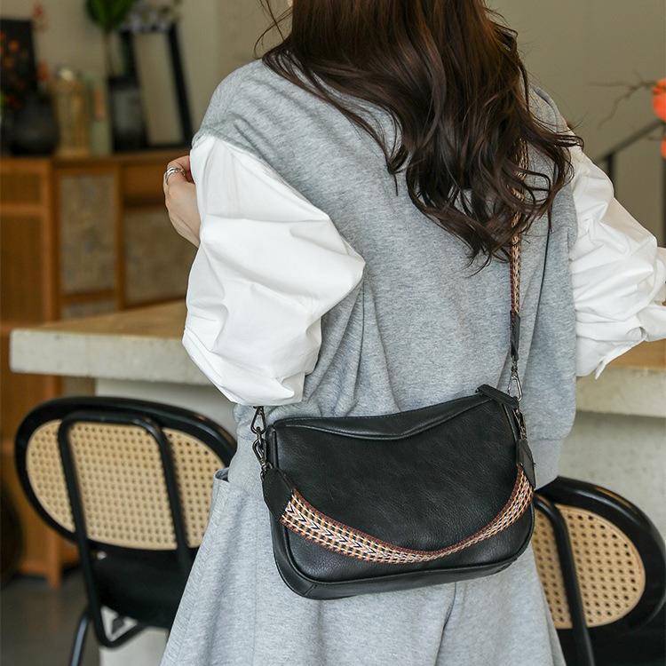 Korean Style Women's Crossbody Bag/soft Bag