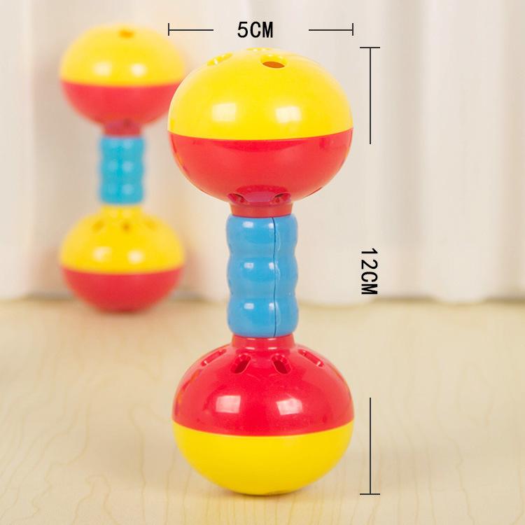 Baby Toys Educational Early Education Newborn Baby 0-1 Years 3-6 Months Boy And Girl Hand Scratching Teething Glue Rattle Toy
