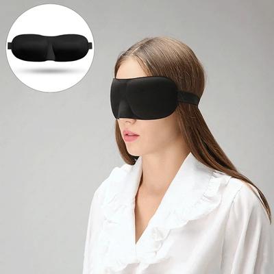 1 sztuk 3D maska do spania naturalna maska do spania Eyeshade Cover Shade przepaska na oko kobiety mężczyźni miękka przenośna opaska na oczy podróżna opaska na oko