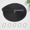 Long Service Reusable Straps 10M Roll 50 Not Corrosion Clip Cable Organizers Straps for Secure Item Fastening