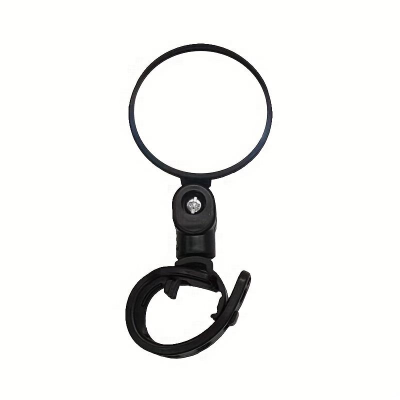 Adjustable 360° Wide-Angle Bicycle Mirror Ergonomic Handlebar Mount, Durable Acrylic Convex Lens for Mountain & Road Bikes, Bike Mirror