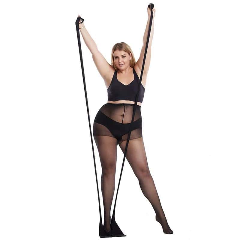 15D Stretch High Waist Pantyhose Plus Size Silk Big Women Sexy Large Thin Panty-hose Stockings Tights Black White 2XXL 4XXXL 5XL