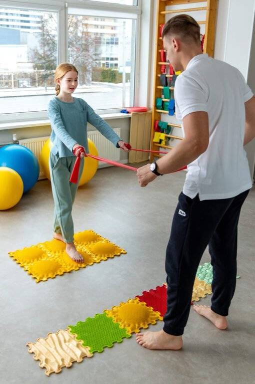 sensory mat Fantastic Four - 4 pcs set