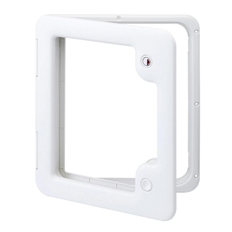 For Thetford Cassette Toilets RV White Waste Tank Access Hatch Service Door 3 Motorhome Caravan Camper Van RV Accessories