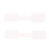 100Pcs Bracelet Stickers Necklace Paper Price Labels Display Tags Ring Sticker Hang Size