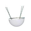 Bird Nest Hanging Hammock Supplies Accessories Clear Half Ball Bed Swing Toy for Backyard