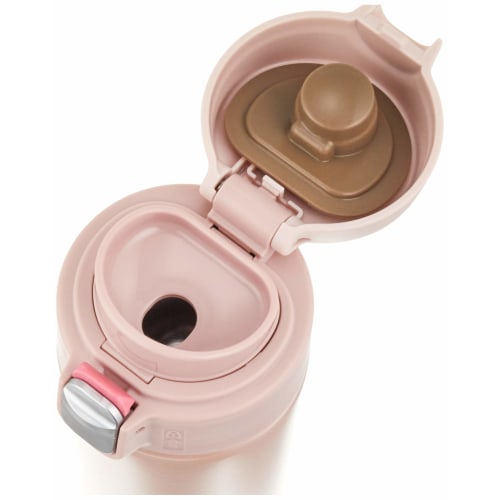 Tiger Thermos Water Bottle, 480ml Sahara Mug, One-Touch, Lightweight, MMJ-A482PJ, Pink