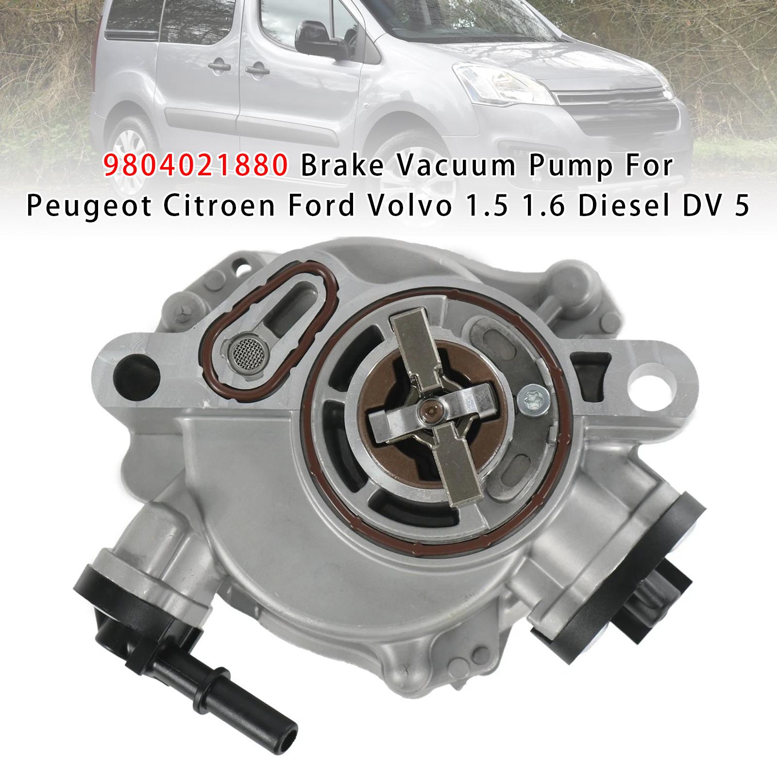 

9804021880 Brake Vacuum Pump For Peugeot Citroen Ford Volvo 1.5 1.6 Diesel DV 5