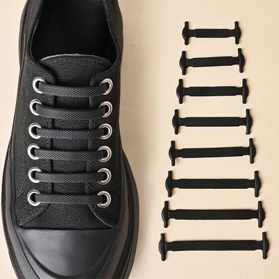 Lacci da scarpe pigri in silicone senza lacci, design in gomma elastica, lacci per scarpe creativi per uomo e donna, adatti a molteplici stili di scarpe