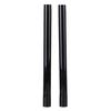 2pcs Vacuum Cleaner Crevice Tool Extension Long Tube Corner Port Dust Collecter