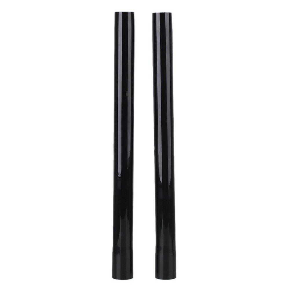 2pcs Vacuum Cleaner Crevice Tool Extension Long Tube Corner Port Dust Collecter