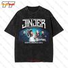 T Jinjer Nordamerika-Tour 2019 Vintage Oversized T-Shirt Wl3d
