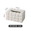 Electroplated Ceramic Tissue Box Creative Napkin Tissue Holder Nordic Home Decoration Art Living Room Tissue Storage Box