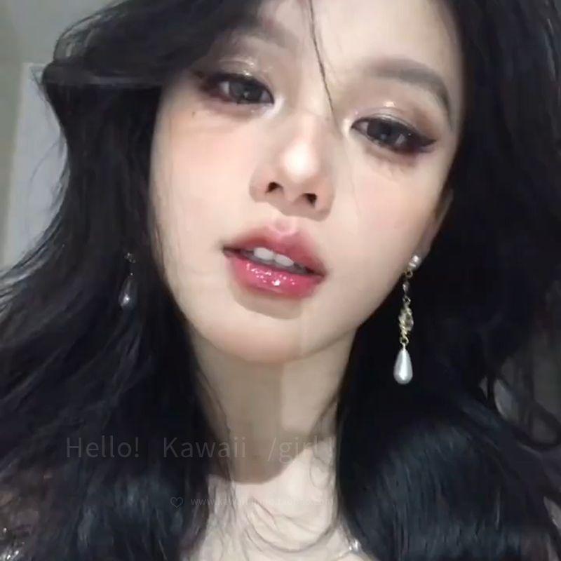 

Dinner Court Style Baroque Pearl Tassel Earrings Super Fairy Simple Elegant Earrings Fashion Retro Affordable Luxury Earrings Pearl tassel earrings-Silver Needle