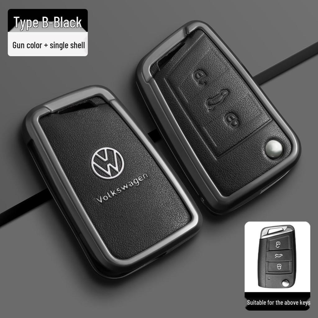 Volkswagen Key Covers: Compatible with Magotan, Passat, CC, Sagitar, Polo, Tharu, Tayron, Lavida, Tiguan L, T-Roc.
