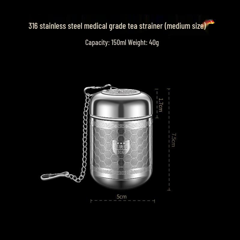 316 Stainless Steel Tea and Coffee Mesh Infuser Strainer