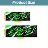 VIKAMA Motorcycle Racing Rug Biker Garage Mat Auto Sport Decor Entrance Doormat Sporty Design Floor Carpet Home Decor