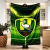 ADO Den Haag Print Blanket - Soft & Comfortable, for Bedroom, Travel, Sofa, Home Decoration - Birthday Christmas Gift for Friend