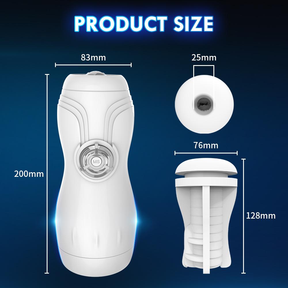 Male Automatic Sucking Mastubator Vibration Blowjob Machine Masturbation Cup Sex Toys Adult Goods for Men Masturbate Supplies 18+
