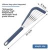 The kitchen anti-scalding frying spatula heat-resistant frying fish spatula all stainless steel spatula home outdoor cooking