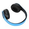 Kabelloses Headset Stereo Geräuschunterdrückung Faltbarer Bluetooth-Kopfhörer für Handy PC Reise Spiel Blau Schwarz
