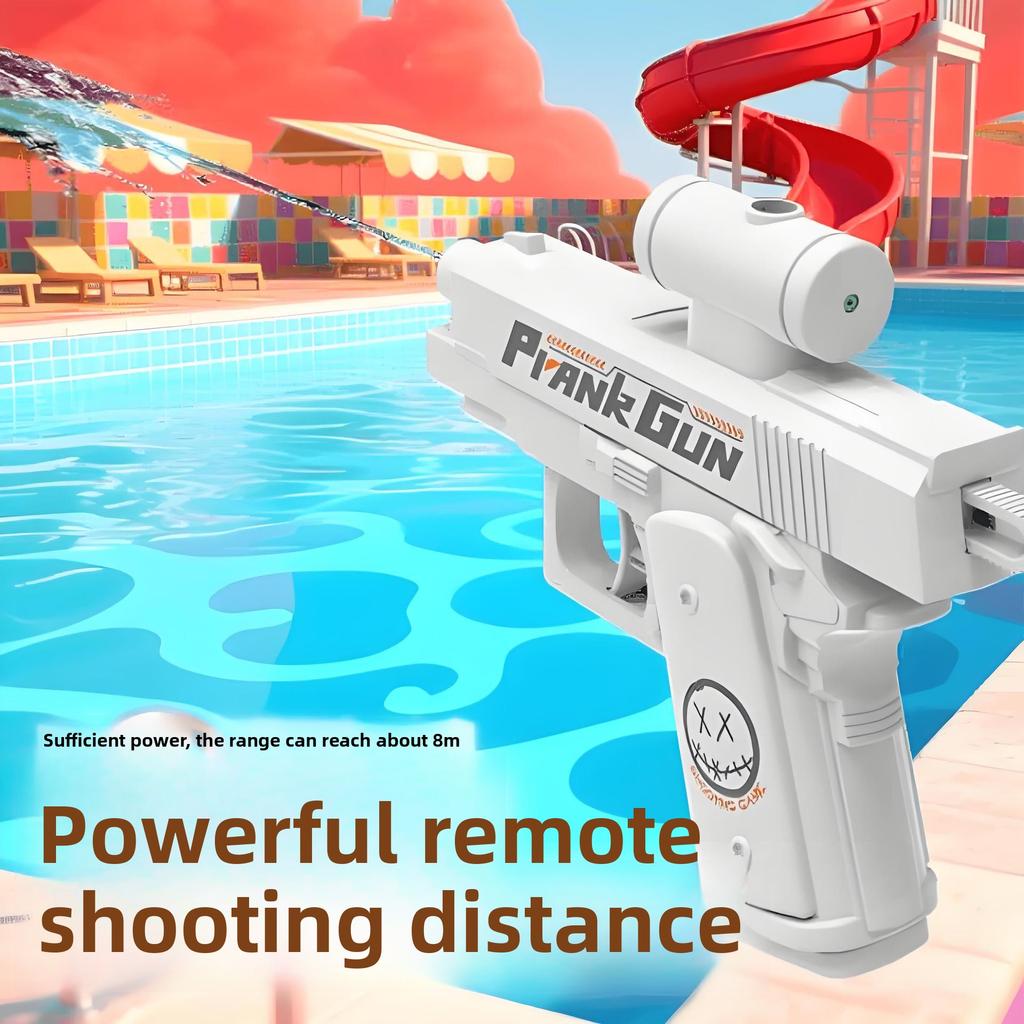 Non-Toxic Two-Way Water Gun Prank Water Gun Toy Continuous Firing Water Gun Small Pistol Outdoor Indoor Mischievous Shoot Water Guns