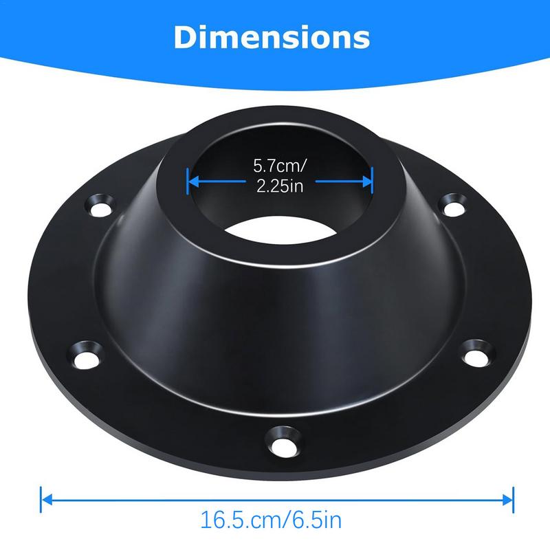 RV Table Base with Screws Rustproof Pedestal Table Base RV Table Stand Base High Strength Floor Mounting Base Table Mount Frame