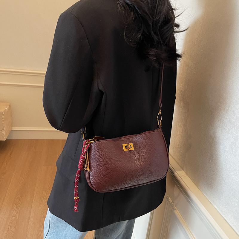 Small Square Bag Women's New Fashion Casual Versatile One-shoulder Crossbody Bag Commuter Bag