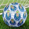 Porto Portugal  Indoor Soccer Ball Colorful All Ages Machine Stitched PVC Competition Ready Durable High-Bounce SIZE 5 Football.