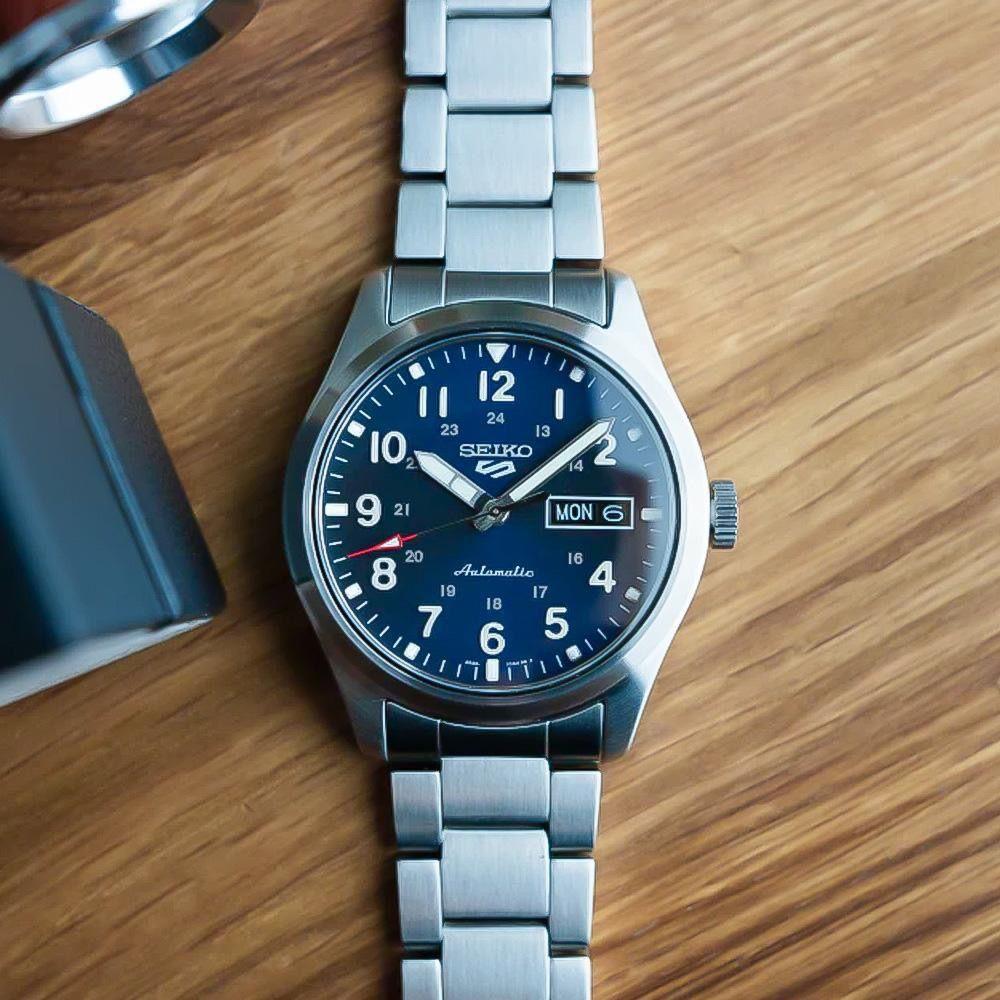 Seiko 5 Sports Meccanico 39,4 mm OROLOGIO da Uomo SRPG29K1