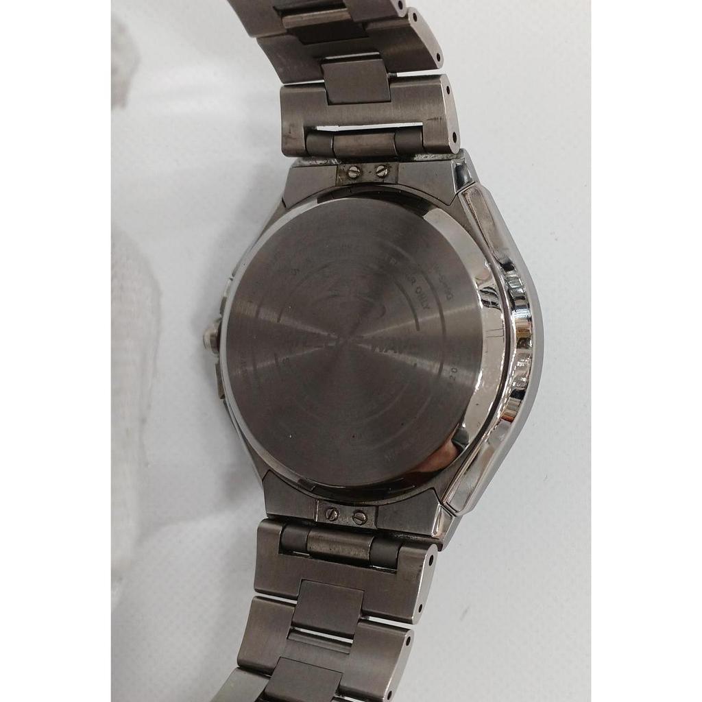 Used CITIZEN C1080-56E H950-S094721 Silver Solar Radio Watch Eco Drive