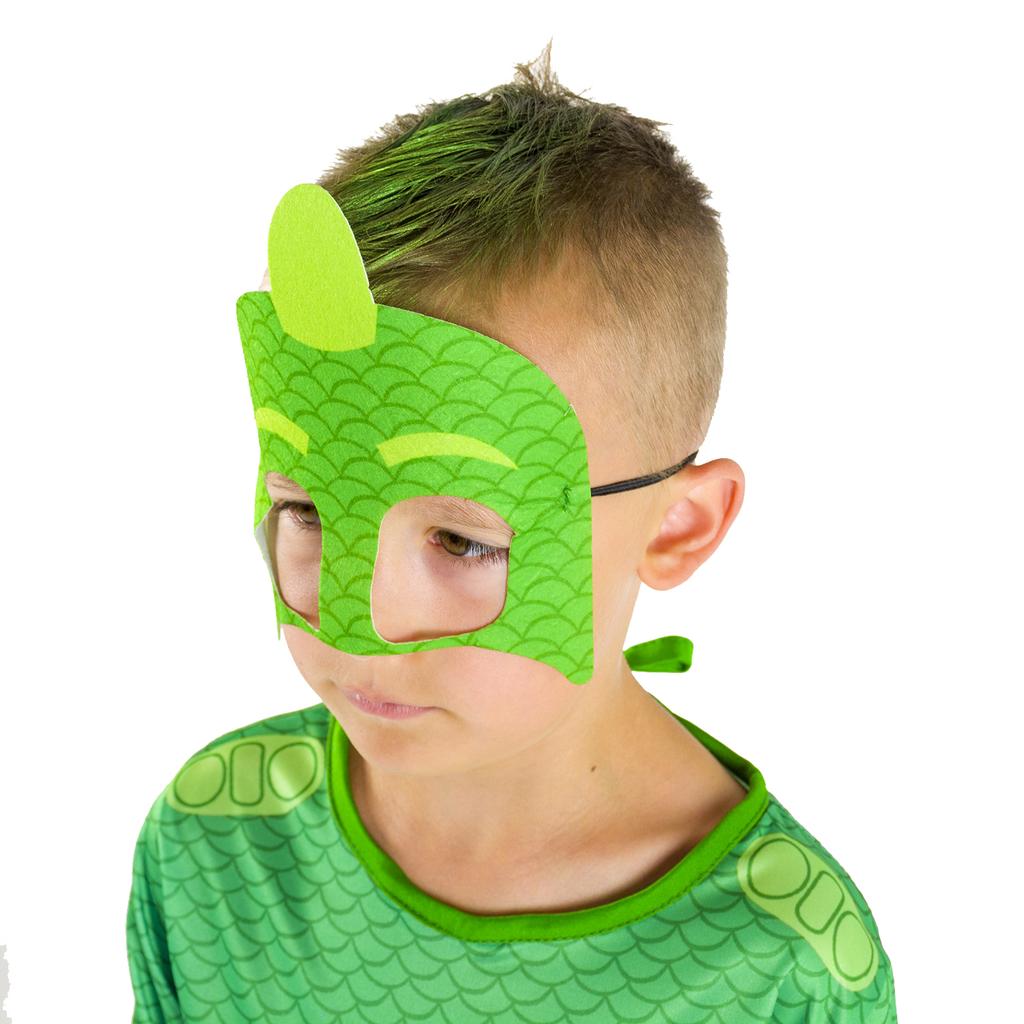 PJ Masks Costume for Carnival, Gekko Disguise, Costume Party 12