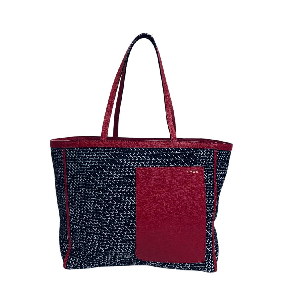 

Valextra N 496581 K-VAL Grain Calfskin Leather Large Tote Bag Tote Bag black Grain Calfskin Leather Women Used