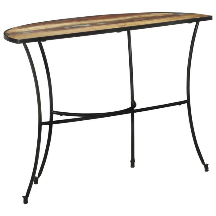 VidaXL Table d'appoint 110x40x77 cm Bois de récupération massif