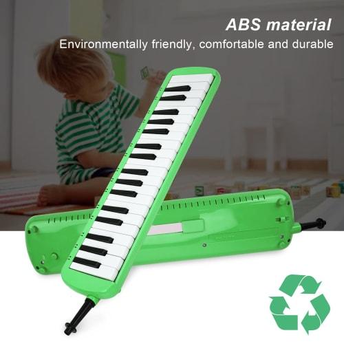 Kyoritsu 37-Key Melodica Kit for Students (Green)