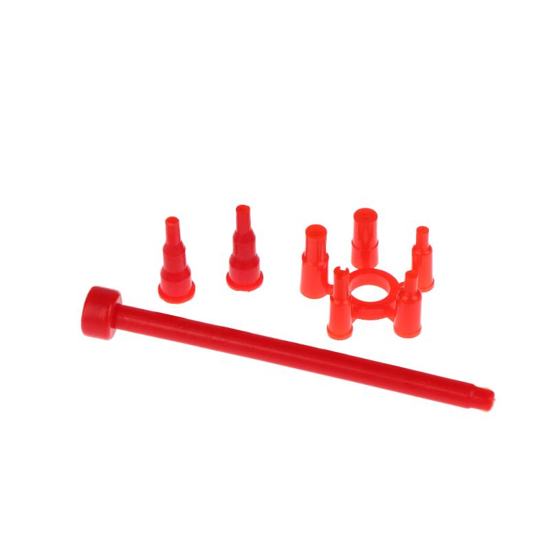 סט 1 מתאם פלסטיק למילוי גז ממיר מיכל קסטה למיכל מתנפח ראש בוטאן רב פעמי אוניברסלי למצית אקדח ריסוס