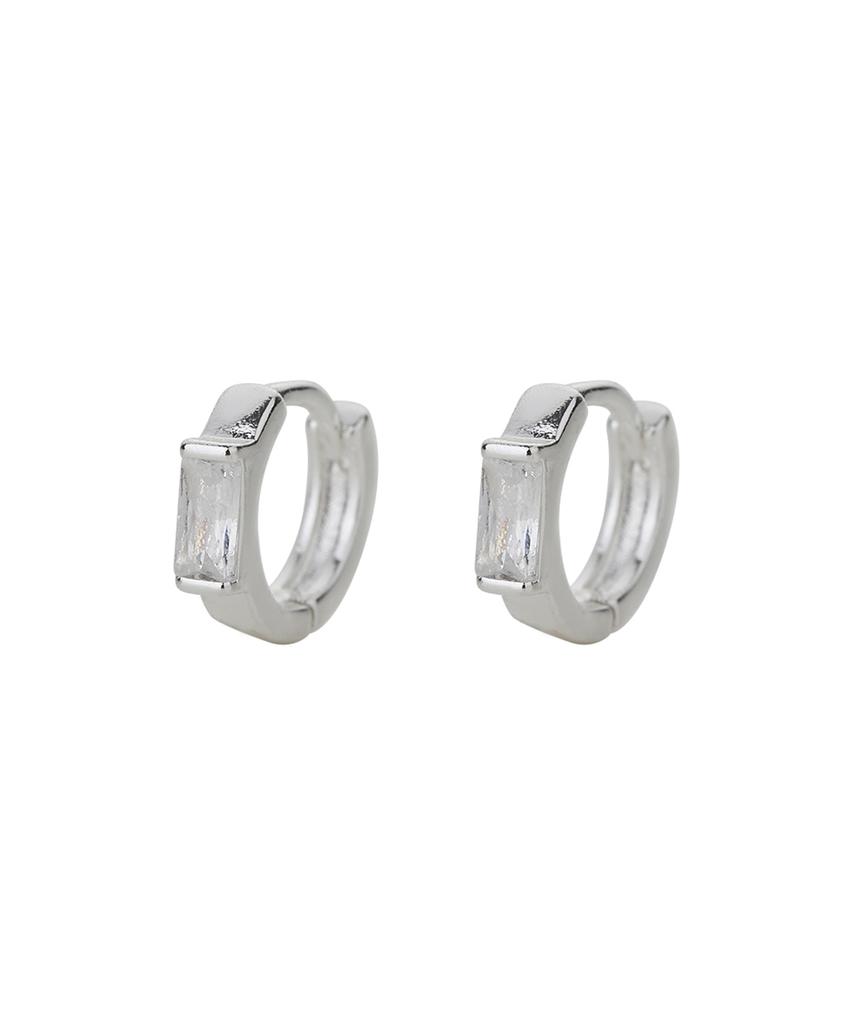 Charmy Mini Square Cubic Earrings
