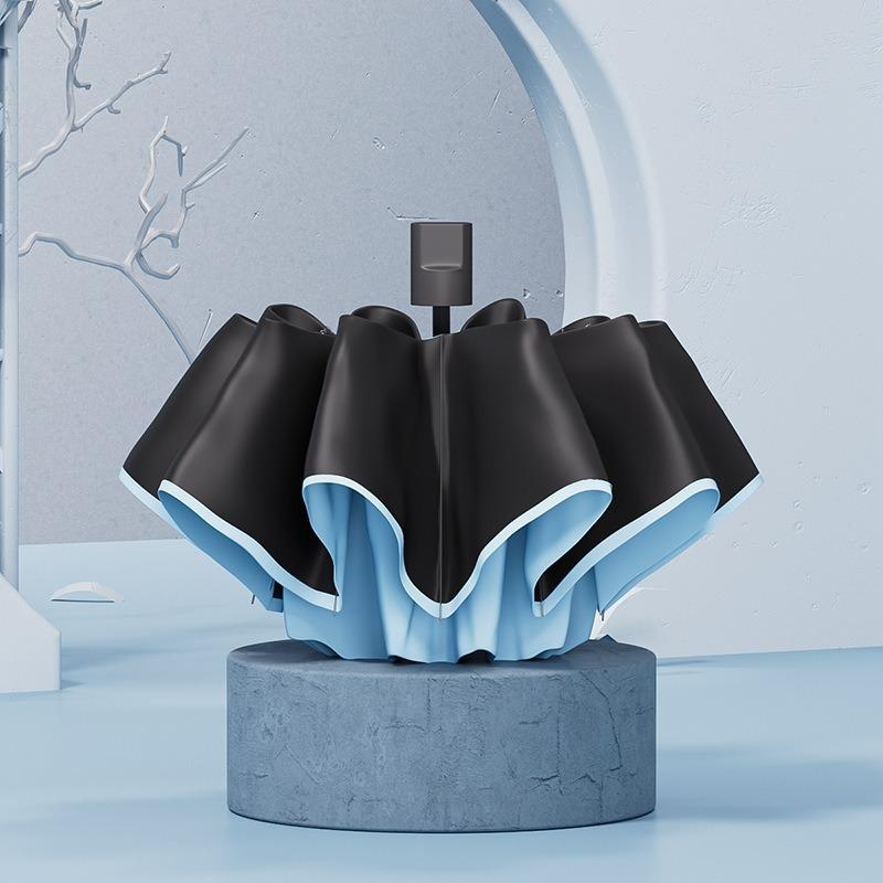 Regen Genießen Automatischer 108-Speichen Extra Großer Herrenschirm mit Sonnenschutz und Optionen für individuelles Logo