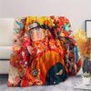 Naruto (Color Background)  Print Flannel Blanket, High quality Comfortable for All Seasons, Home Decor, Warmth and Comfort
