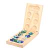 Folding African Stone Game Wooden Intellectual Logic Thinking Training Parent Child Interaction