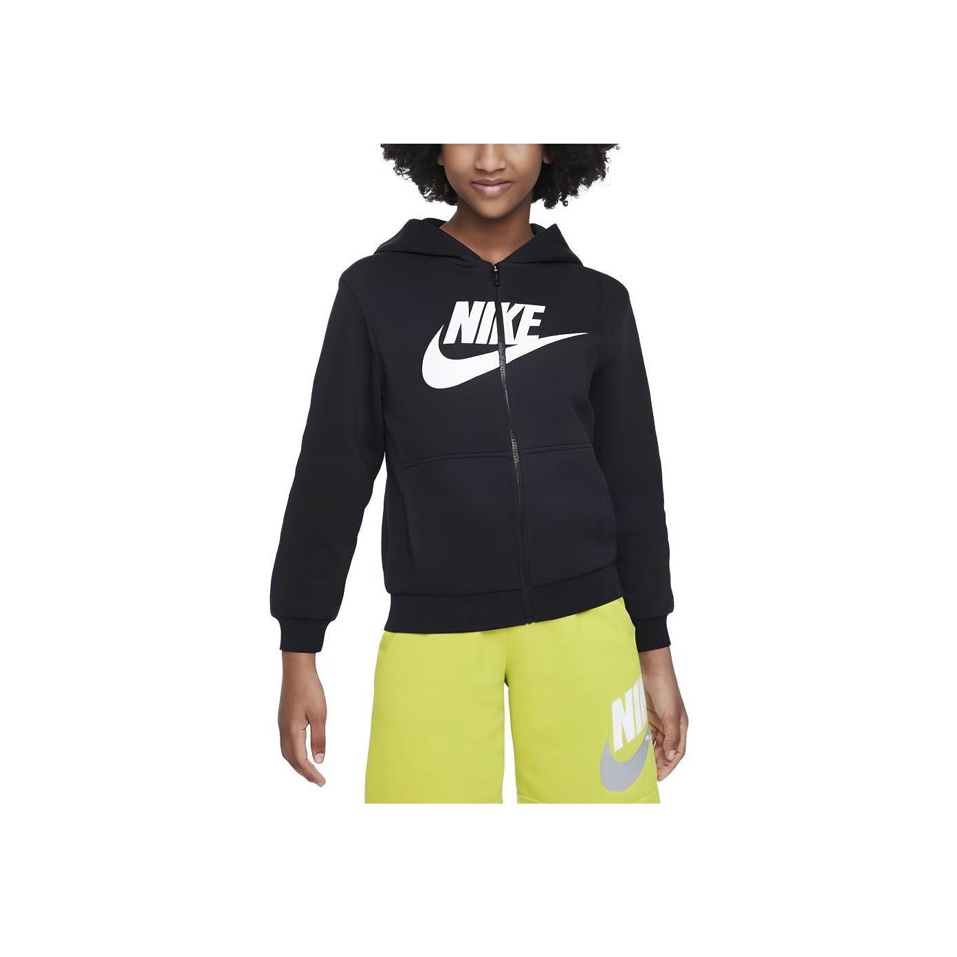 

Nike Спортивная одежда Худи с логотипом Club Fleece Детские худи Черный FD2990-010 S