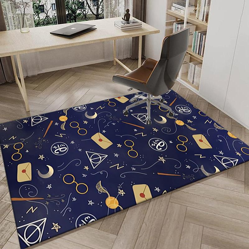 Magical School Adventure Carpet, Chair Rug,Rug for Office Bedroom living rooms, Doormat decor Fan Gift Christmas Gift