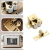Cabinet Latches, Furniture Cabinet Roller Hardware with Shaped Mating Plate for Kitchen Cabinets, Wardrobes, and Bookcase Units