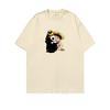 ONE PIECE Luffy Tshirt Mens and Womens Animation Periphery Pure Cotton Couple Summer Wear King of Voyages Luffy Short Sleeve