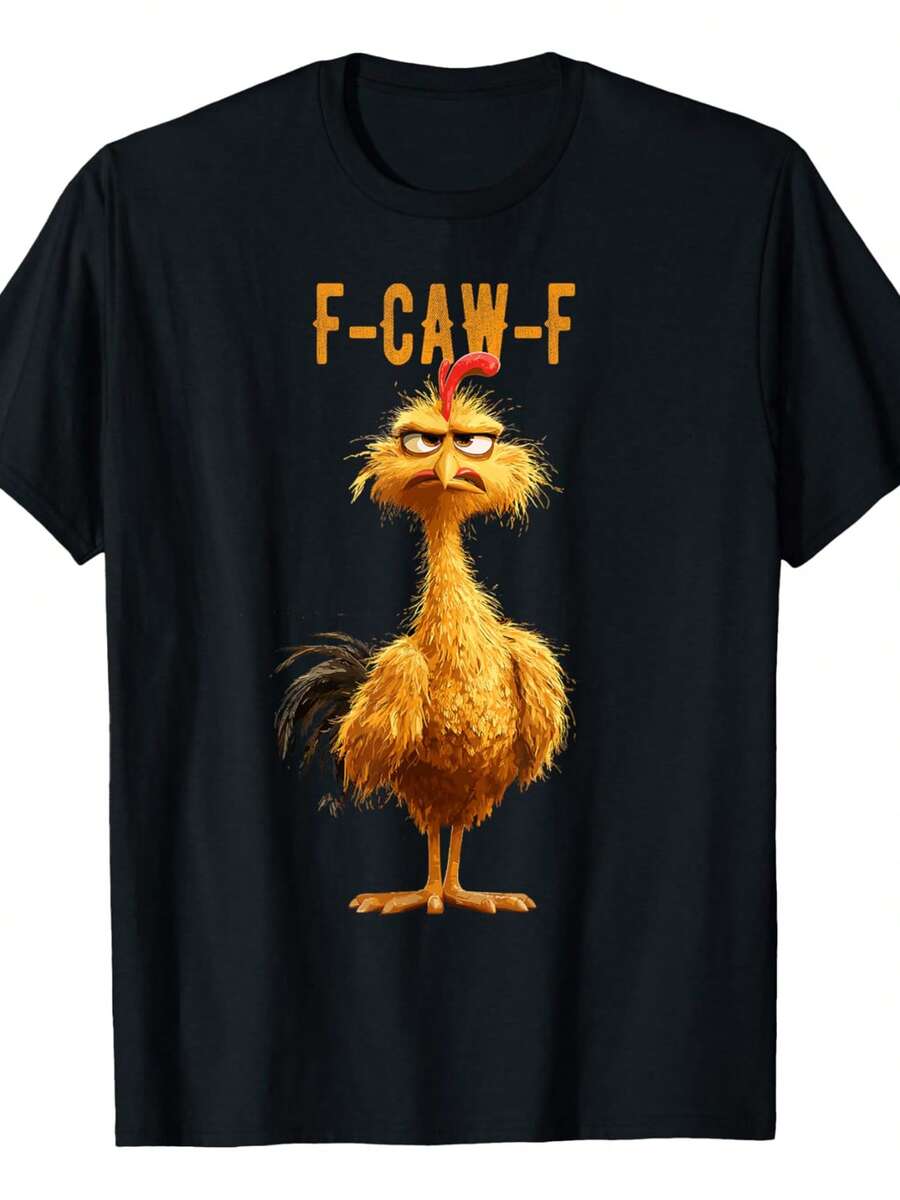 

Funny F-Caw-F Chicken FCAWF Chicken Unisex T-Shirt XXL