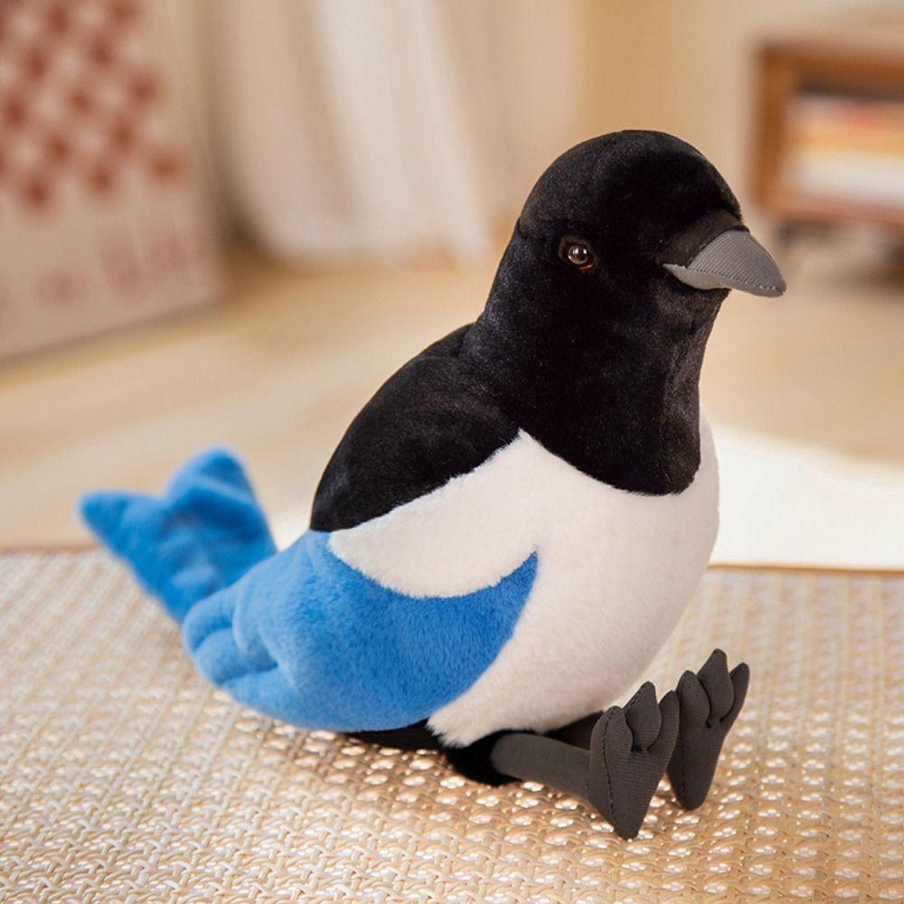Soft Material Simulated Pigeon Plush Toy High Quality Realistic Pigeon Plush  Halloween Gift