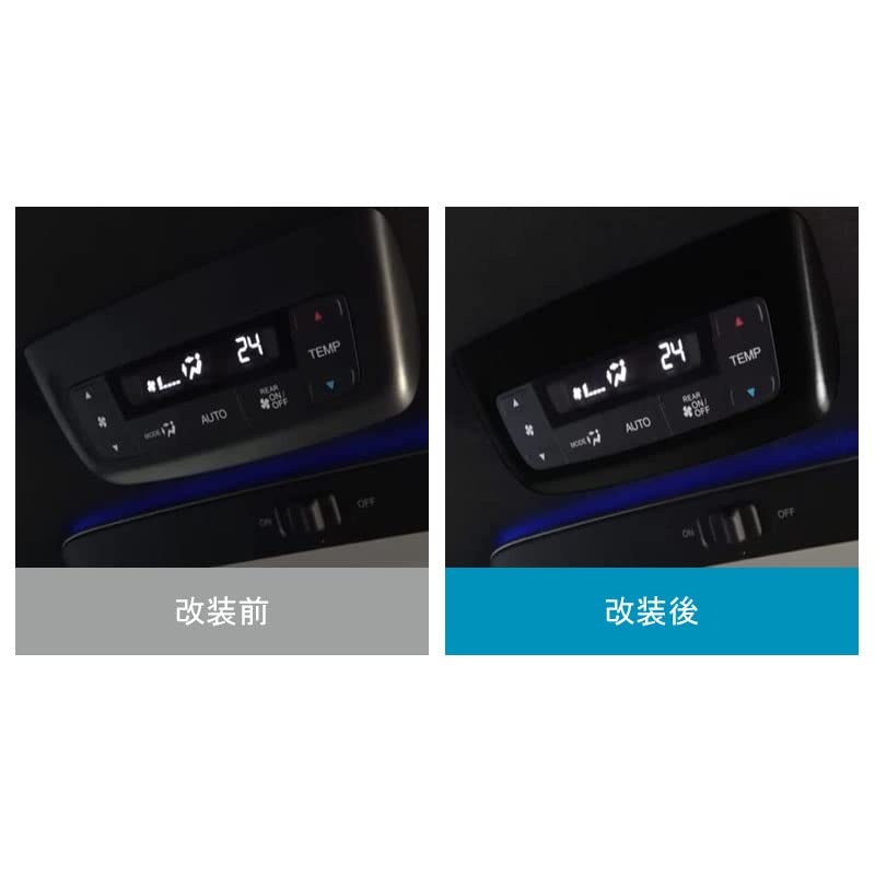 OKAYOHINN Honda New Stepwagon RP Series Room Lamp Panel Cover Garnish Center Console Switch Cover Garnish Interior Panel Interior Parts ABS Material