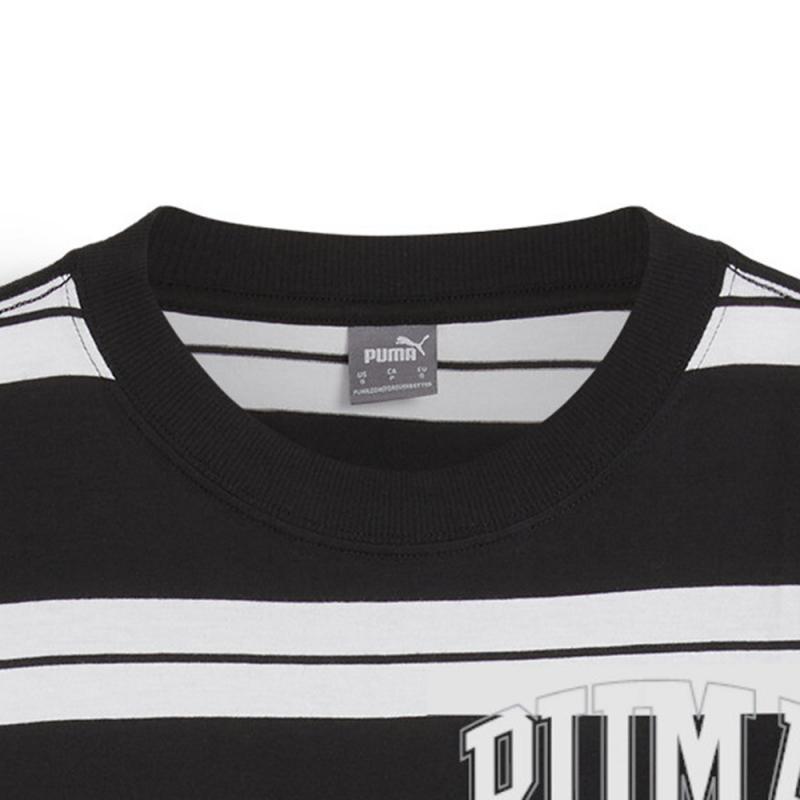 New PUMA Squad T Shirts Women's Black/White 692983-01
