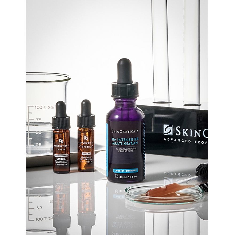 Skinsuticals Ha Multi Glycan Hydra PlumPing Сыворотка 30 мл Набор +c E Феруловая кислота 4 мл + P Tiox 4 мл